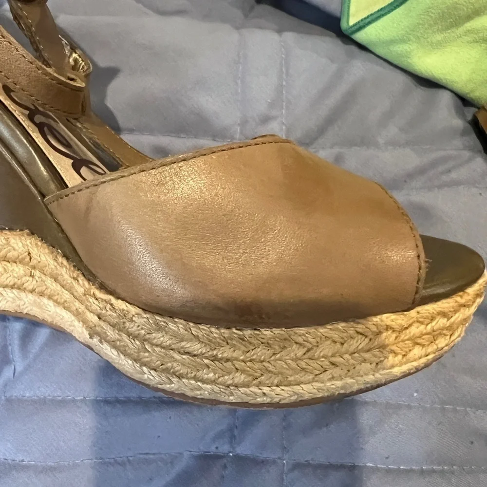 Sam Edelman Saddle Katarina wedge Heels brown